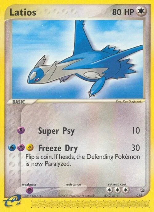 Latios — Nintendo Black Star Promos