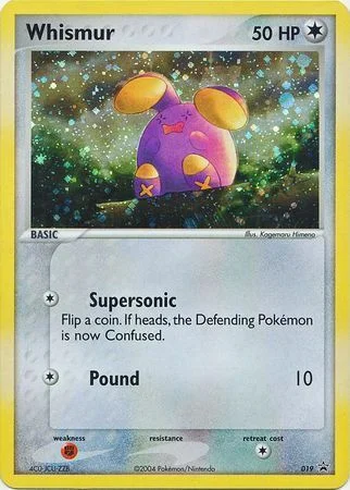 Whismur — Nintendo Black Star Promos