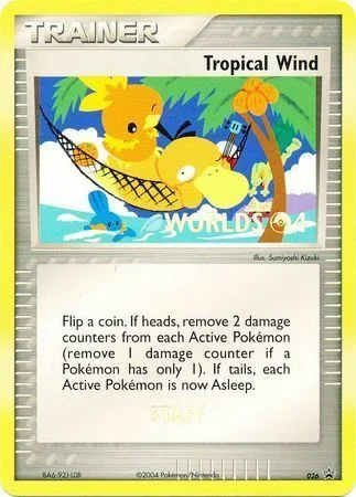 Tropical Wind [Staff] — Nintendo Black Star Promos