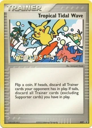 Tropical Tidal Wave — Nintendo Black Star Promos