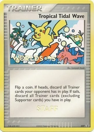 Tropical Tidal Wave — Nintendo Black Star Promos