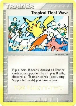 Tropical Tidal Wave — Nintendo Black Star Promos