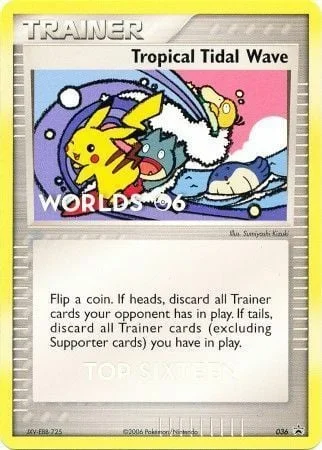 Tropical Tidal Wave — Nintendo Black Star Promos