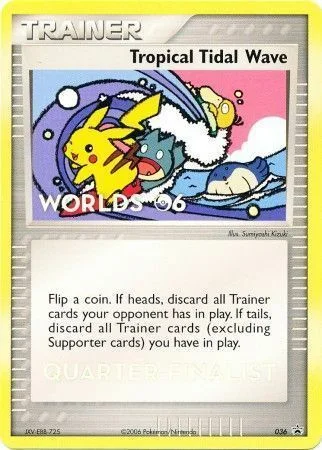 Tropical Tidal Wave — Nintendo Black Star Promos