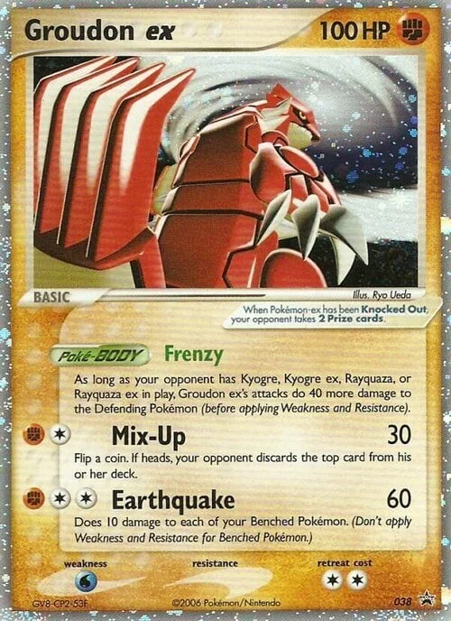 Groudon ex — Nintendo Black Star Promos