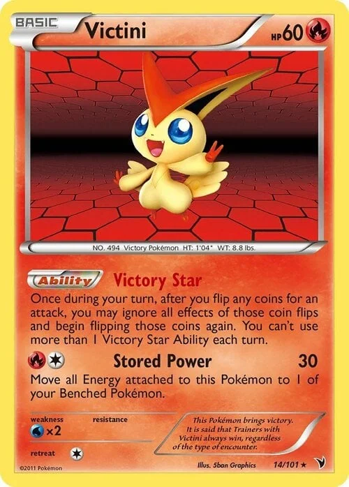 Victini — Noble Victories Promos