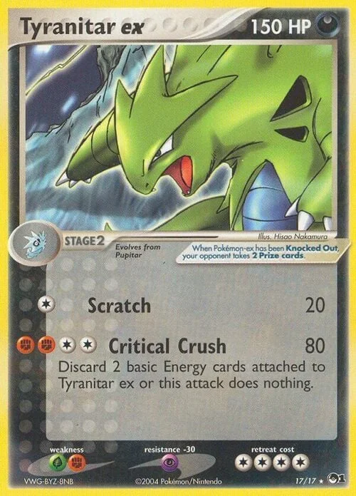 Tyranitar EX — POP Series 1