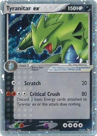 Tyranitar EX — POP Series 1