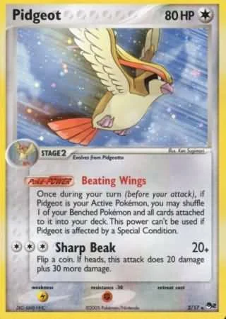 Pidgeot — POP Series 2