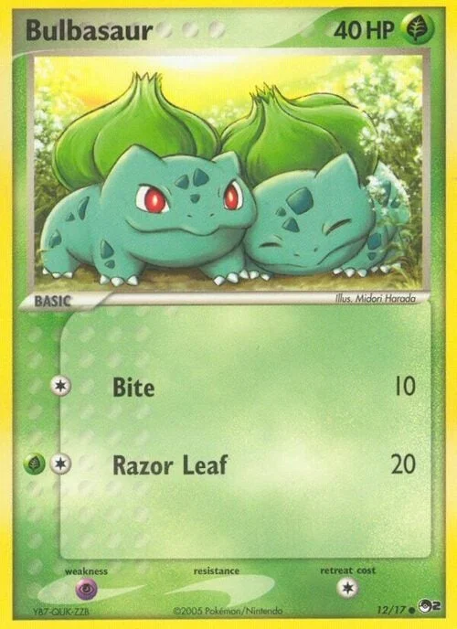 Bulbasaur — POP Series 2