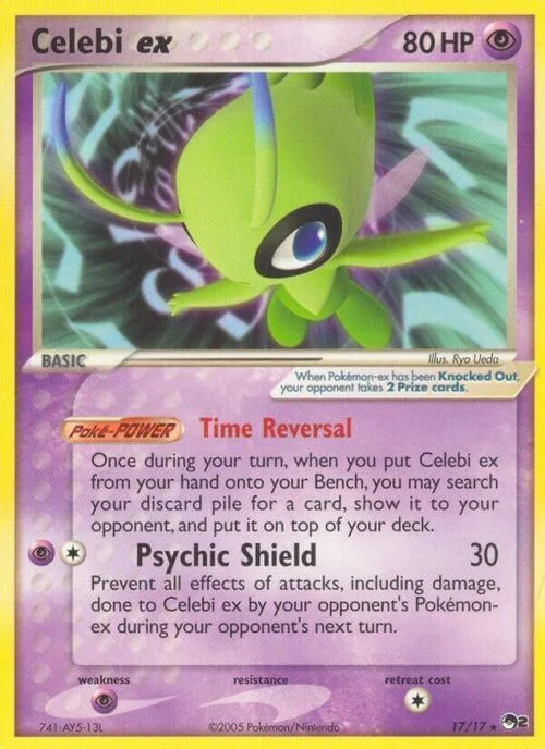 Celebi EX — POP Series 2
