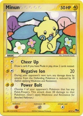 Minun — POP Series 3