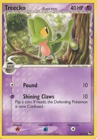 Treecko δ Delta Species — POP Series 4