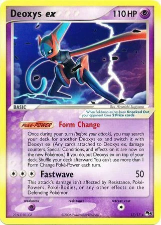 Deoxys EX — POP Series 4