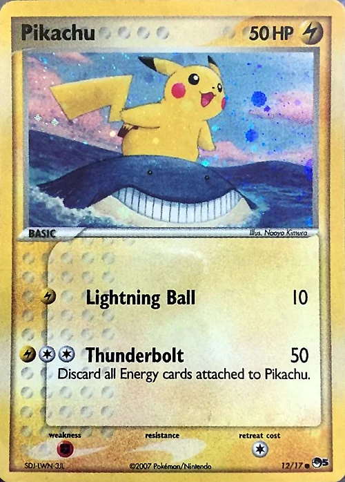 Pikachu — Pokémon Misprints