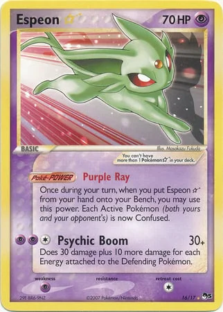 Espeon ☆ Gold Star — POP Series 5