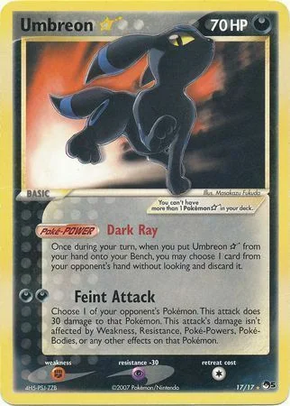 Umbreon ☆ Gold Star — POP Series 5