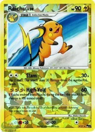 Raichu — POP Series 9