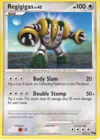 Regigigas — POP Series 9
