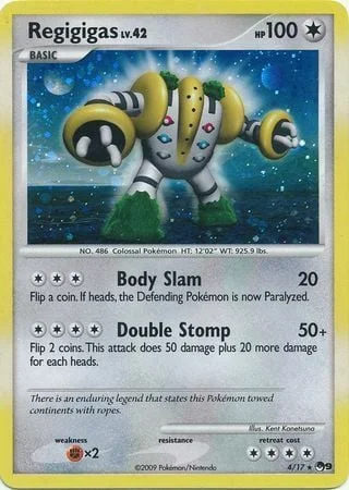 Regigigas — POP Series 9