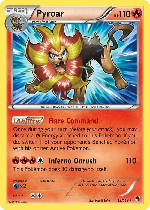Pyroar — Phantom Forces