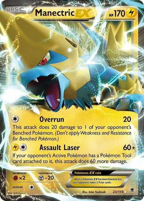 Manectric ex — Phantom Forces