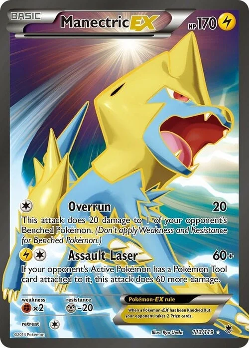 Manectric ex — Phantom Forces
