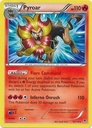 Pyroar — Phantom Forces Promos
