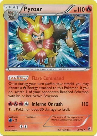 Pyroar — Phantom Forces Promos