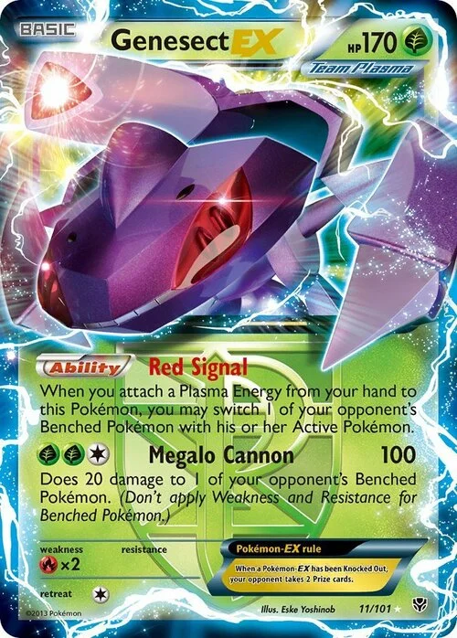 Genesect EX — Plasma Blast