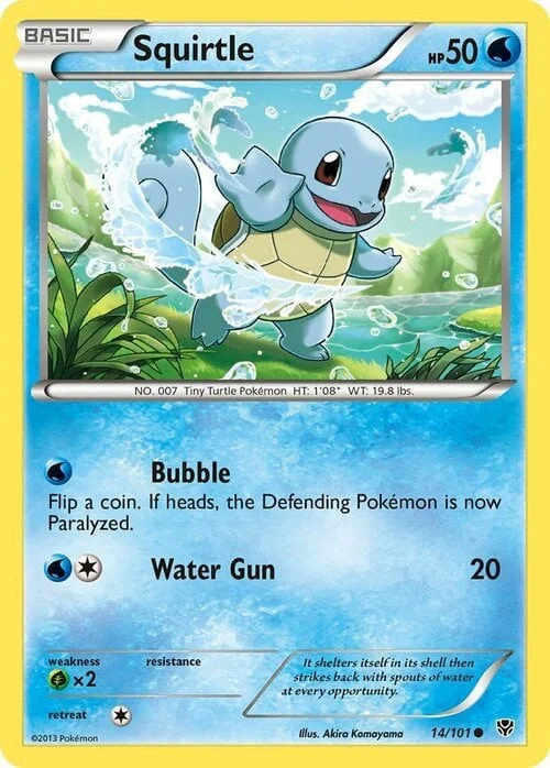 Squirtle — Plasma Blast