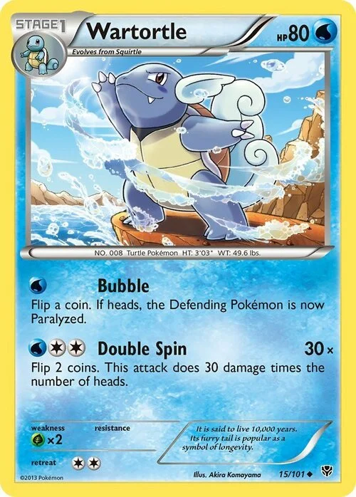 Wartortle — Plasma Blast