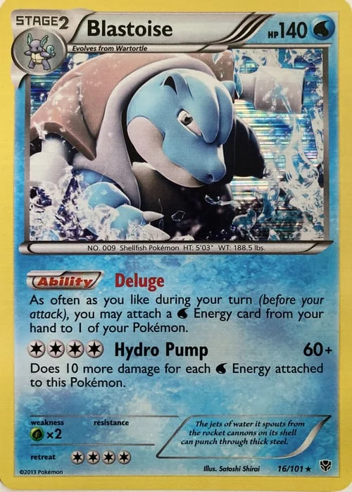 Blastoise — Plasma Blast