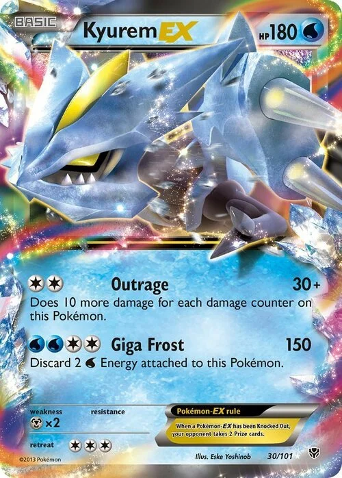 Kyurem EX — Plasma Blast