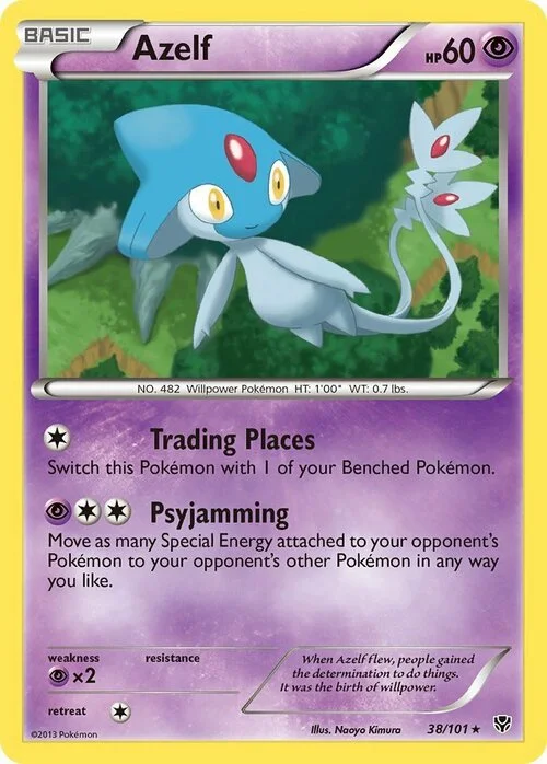 Azelf — Plasma Blast