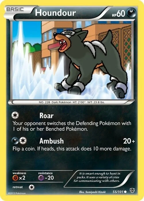 Houndour — Plasma Blast
