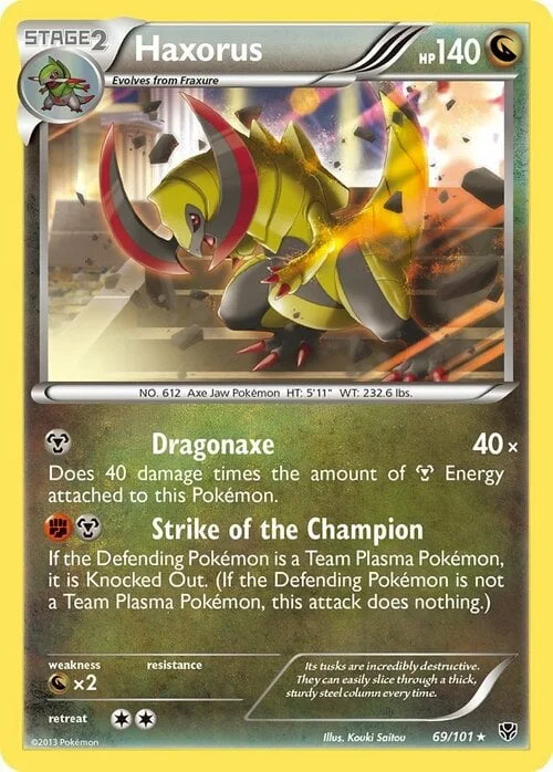 Haxorus — Plasma Blast