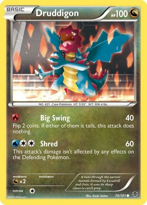 Druddigon — Plasma Blast