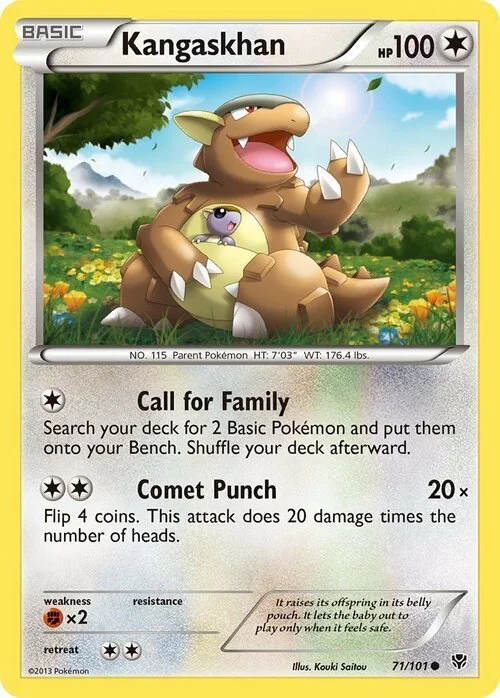 Kangaskhan — Plasma Blast