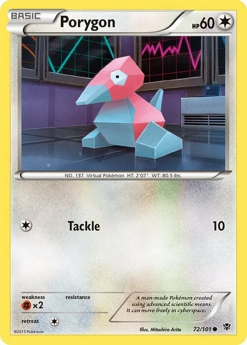 Porygon — Plasma Blast