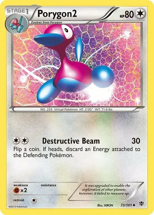Porygon2 — Plasma Blast