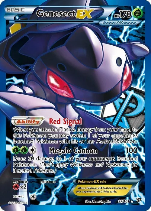 Genesect EX — Plasma Blast