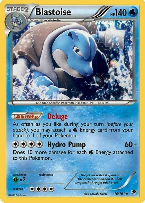 Blastoise — Theme Deck & Blisters Exclusives