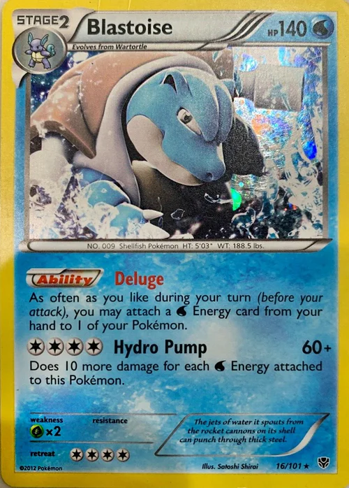 Blastoise — Theme Deck & Blisters Exclusives