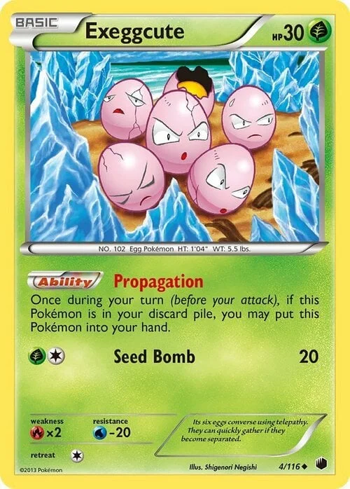 Exeggcute — Plasma Freeze