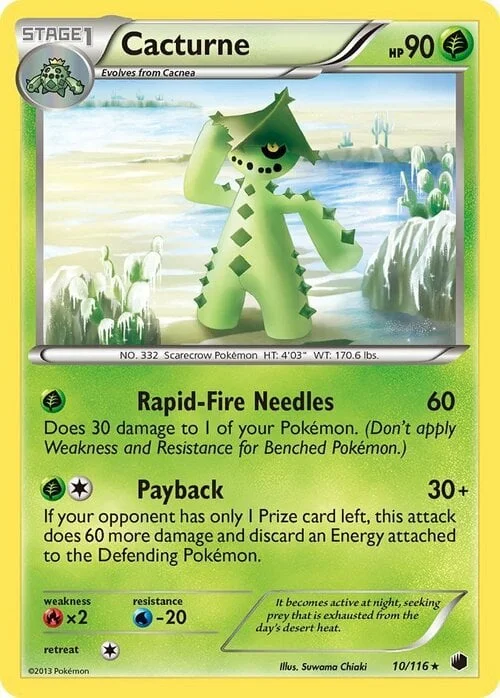 Cacturne — Plasma Freeze