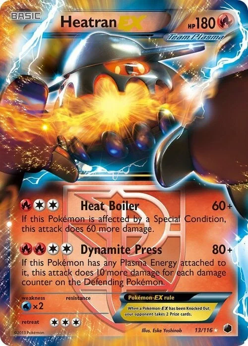 Heatran EX — Plasma Freeze