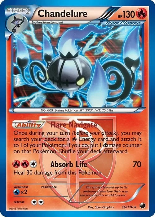 Chandelure — Plasma Freeze