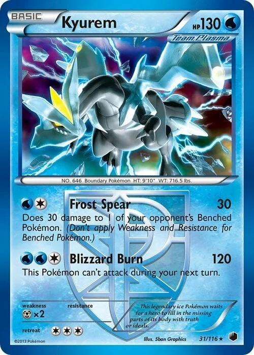 Kyurem — Plasma Freeze