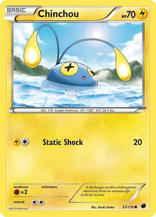 Chinchou — Plasma Freeze